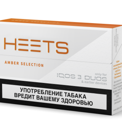 Табачные стики heets amber selection для IQOS