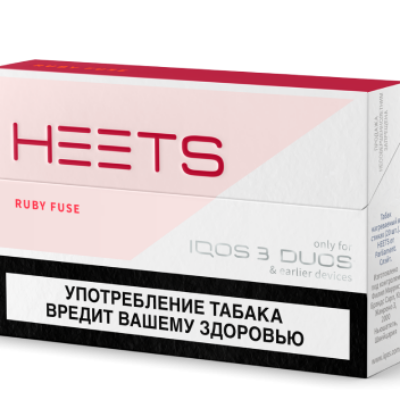 Табачные стики heets ruby fuse для IQOS